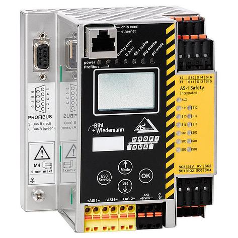 ASi-3 PROFIBUS Gateway with integrated Safety Monitor, 2 ASi masters, фото 2