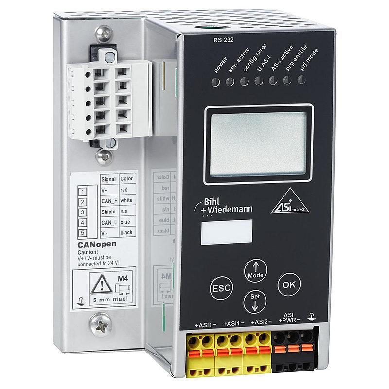 ASi-3 CANopen Gateway in Stainless Steel, 2 masters