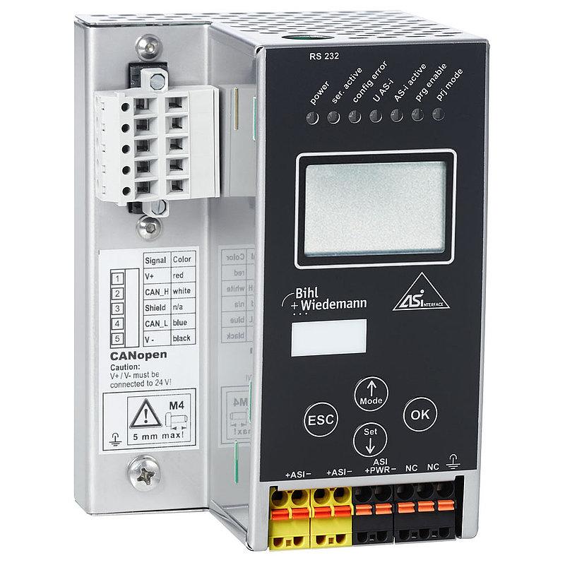 ASi-3 DeviceNet Gateway in Stainless Steel, 1 master