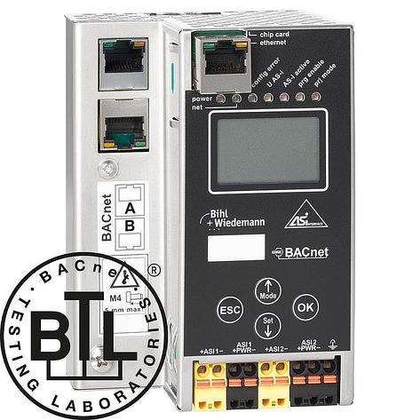 ASi-3 BACnet/IP Gateway in Stainless Steel, 2 masters, фото 2