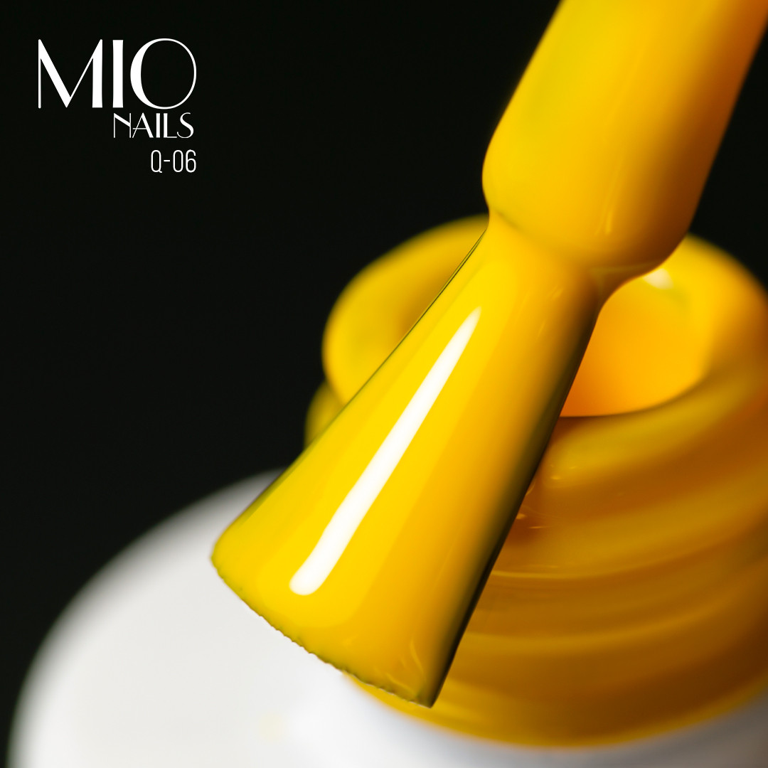 Гель-лак MIO nails, Q-06 Сочный лимон, 8 мл - фото 2 - id-p165352213