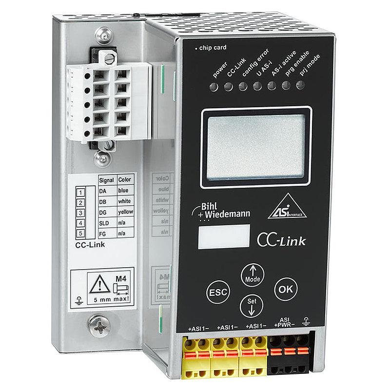 24 Volt ASi-3 CC-Link Gateway in Stainless Steel, 1 master