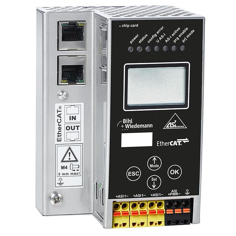 24 Volt ASi-3 EtherCAT Gateway in Stainless Steel, 1 master - фото 1 - id-p165351561