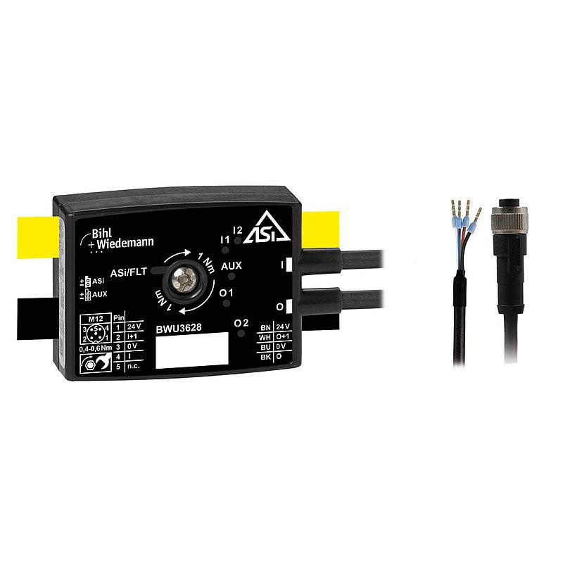 Active Distributor ASi, IP67, 2I/2O