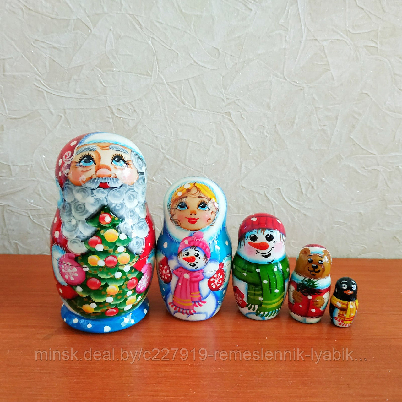 Матрёшка Дед Мороз