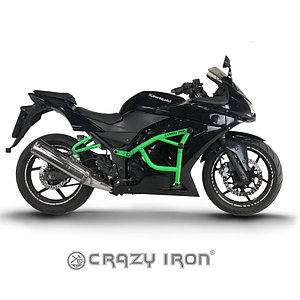 Клетка демпферная DAMPER KAWASAKI Ninja 250R `08-`12 "CRAZY IRON"