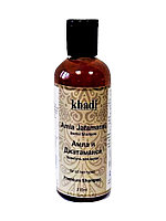 Травяной Премиум Шампунь Амла и Джатаманси Кхади, Amla Jatamansi Herbal Shampoo Premium Khadi, 210мл