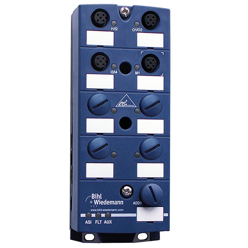 ASi motor module, IP67, M12 for 24 V DC motor, 4I/2O