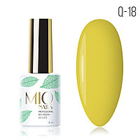 Гель-лак MIO nails Q-18 Желтая акация, 8 мл