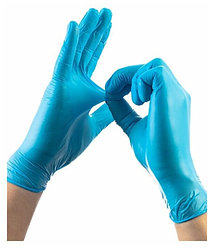 Перчатки одноразовые нитриловые Wally Plastic (100 шт.)