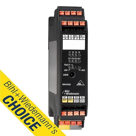 ASi Digital I/O Module, IP20, 4I/4O, фото 2