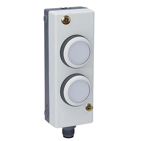 ASi Light Button Module, lighted (white/blue), screw mounting, фото 2