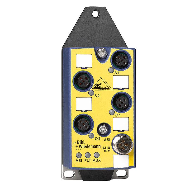 ASi Safety Input Module, IP67, M12, 1SI/2O