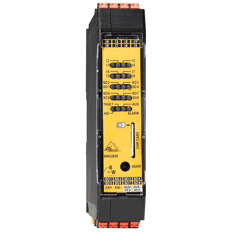 ASi Safety Output Module, IP20, 8SO/8I - фото 1 - id-p165352078