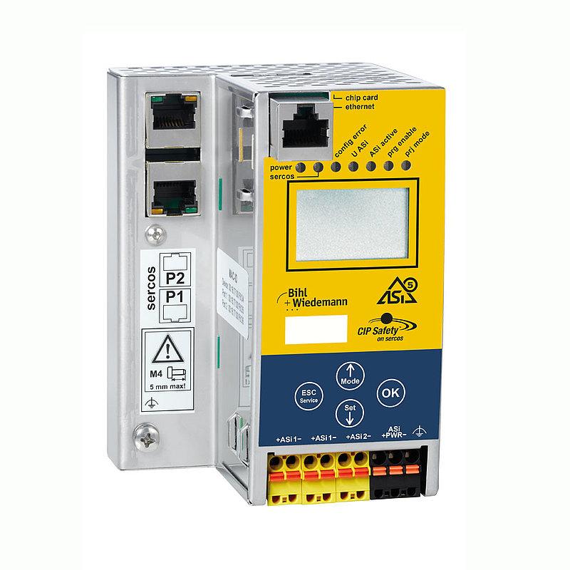 ASi-5/ASi-3 CIP Safety over Sercos Gateway with integrated Safety Monitor, 2 ASi-5/ASi-3 masters - фото 1 - id-p165352108