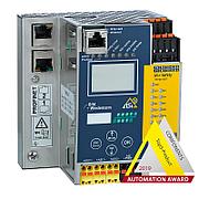 ASi-5/ASi-3 PROFIsafe via PROFINET Gateway with integrated Safety Monitor, 2 ASi-5/ASi-3 masters