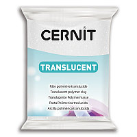 Пластика Cernit TRANSLUCENT 56-62 гр. 010 белый с блестками