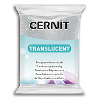 Пластика Cernit TRANSLUCENT 56-62 гр. 080 серебряный с блестками