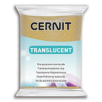 Пластика Cernit TRANSLUCENT 56-62 гр. 050 золотой с блестками