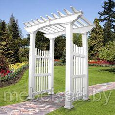 Пергола-арка садовая деревянная "Дачная Люкс №7" - фото 1 - id-p165361343
