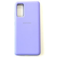 Силиконовый чехол Silicone Case лавандовый для Samsung Galaxy S20 FE