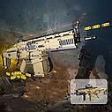Конструктор Штурмовая винтовка SCAR 17S, с мотором, C81021 CaDa, аналог Лего, фото 3
