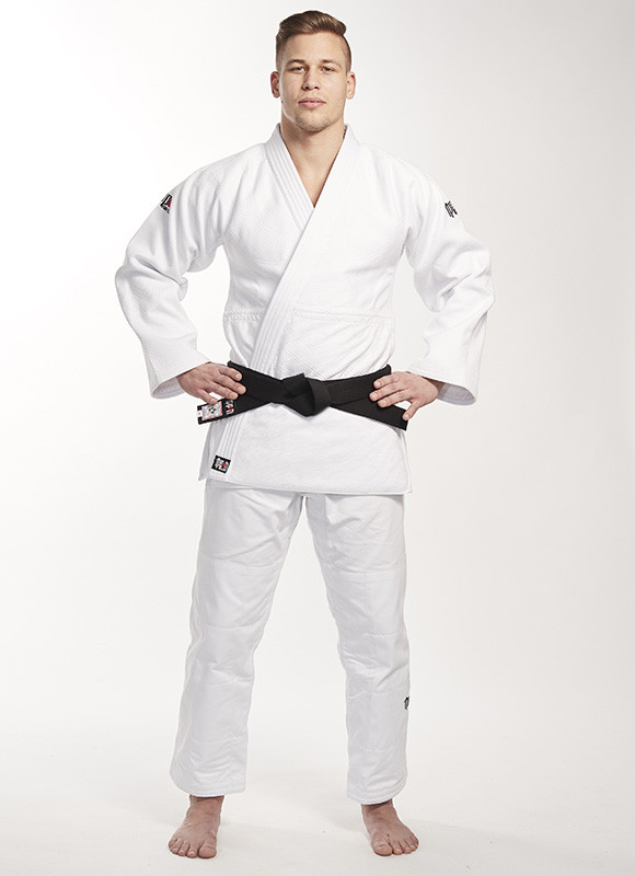 Куртка дзюдо IPPON GEAR Fighter Slim Fit 160 JJ750SW - фото 1 - id-p165363271