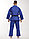 Куртка дзюдо IPPON GEAR Legend IJF Slim Fit синий 155 JJ690SB, фото 2