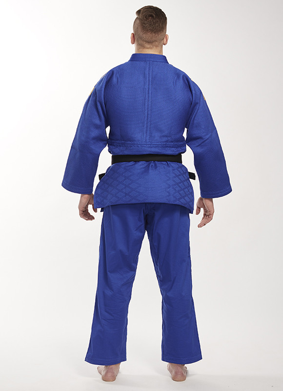 Куртка дзюдо IPPON GEAR Legend IJF Slim Fit синий 155 JJ690SB - фото 2 - id-p165363278