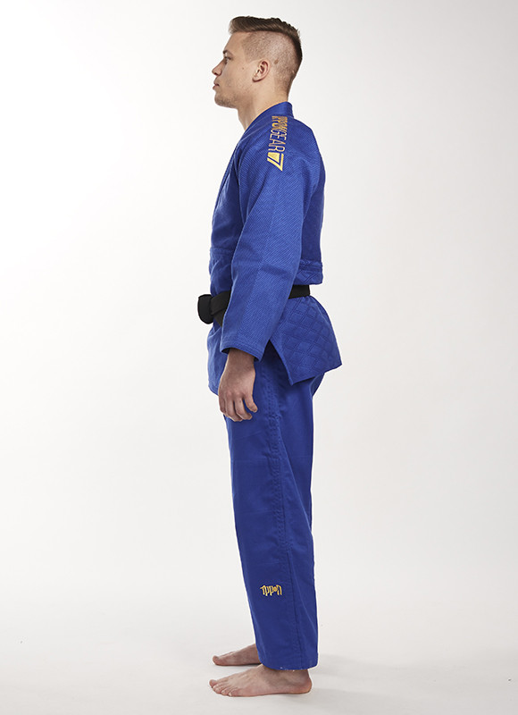 Куртка дзюдо IPPON GEAR Legend IJF Slim Fit синий 155 JJ690SB - фото 3 - id-p165363278