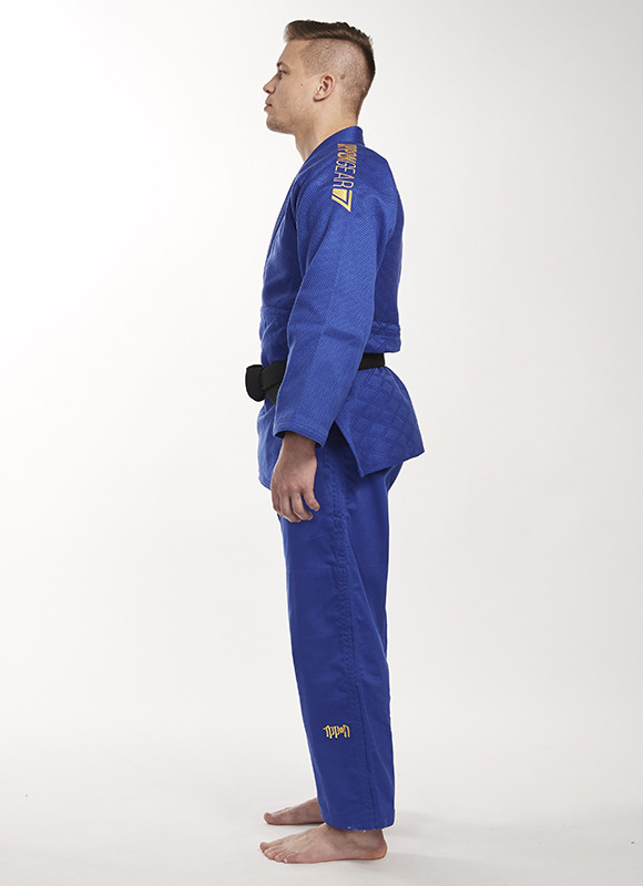 Куртка дзюдо IPPON GEAR Legend IJF Slim Fit синий 165 JJ690SB - фото 3 - id-p165363280