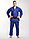Куртка дзюдо IPPON GEAR Legend IJF синий 180 JJ690B, фото 5