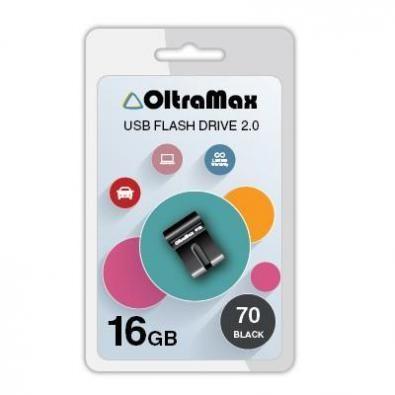 OM-16GB-70-черный USB флэш-накопитель OLTRAMAX - фото 1 - id-p165352416