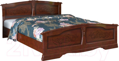 Двуспальная кровать Bravo Мебель Елена 160x200