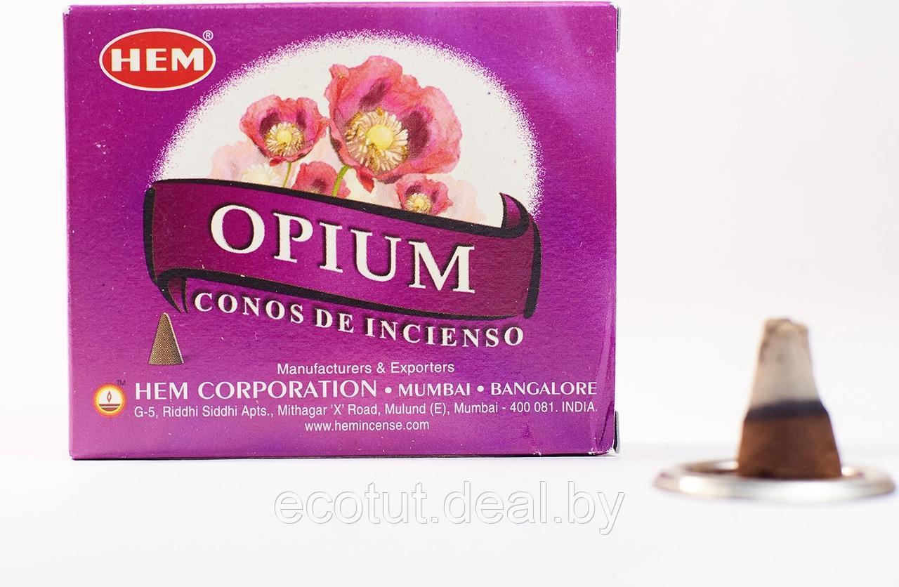 Благовония HEM Опиум (Opium), 10 конусов - фото 1 - id-p18941401