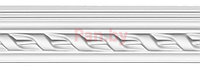 Плинтус потолочный из полиуретана Декомастер 95081F гибкий (54*40*2400мм)