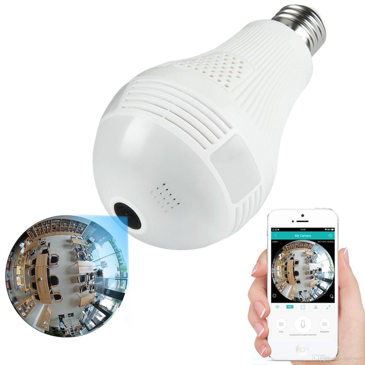 Камера видеонаблюдения - лампа VR CAM - фото 1 - id-p154369410