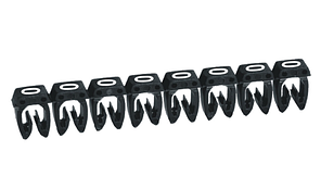 Маркер CAB3 d=0.5-1.5mm - "0" (черный) упак.1200 шт