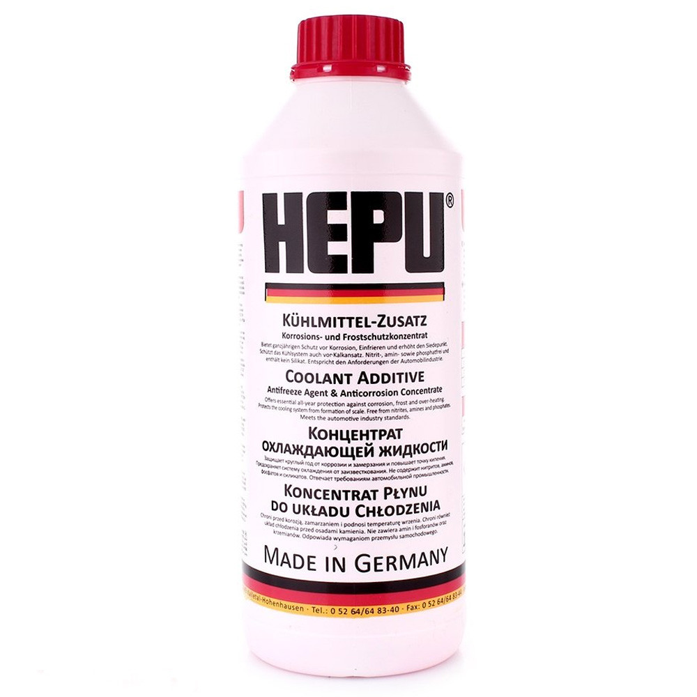 Антифриз HEPU (КРАСНЫЙ) 1,5L P999-G12 - фото 1 - id-p165394339