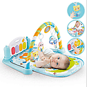 Детский игровой развивающий коврик центр с пианино и игрушками арт. 9903 для малышей детей, для новорожденных, фото 4