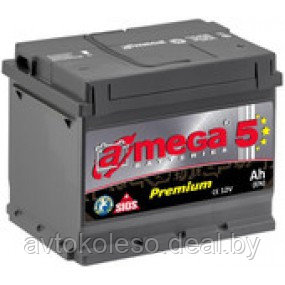 Аккумулятор A-mega Premium 63R 6CT-63A3(0) AP63 - фото 1 - id-p165395315