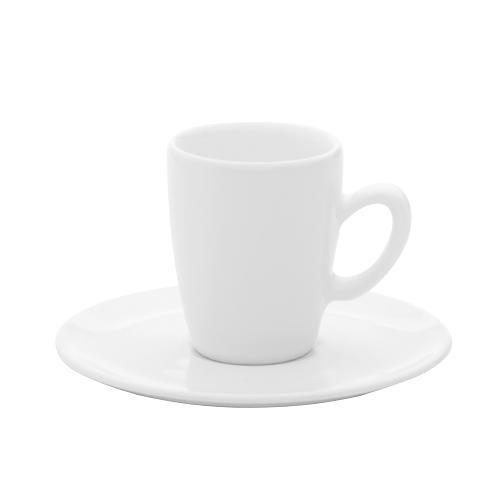 Пара кофейная (чашка высокая 75мл и блюдце 12см) Oxford E07V/E06W-9001 - фото 1 - id-p161182541
