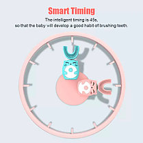 Электрическая зубная щетка U-образной формы Smart U-Shaped Children's Toothbrush, фото 2