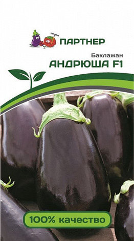 Семена Партнер Баклажан "АНДРЮША F1" (10шт) 2-ной, фото 2