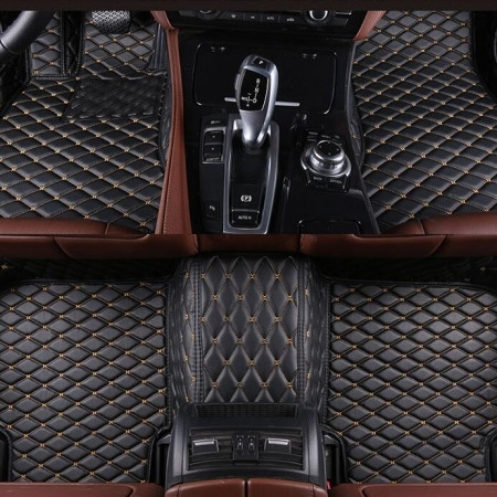 Bentley Continental (5 мест) 2005-2012 Коврики в салон Эко-кожа 3D (Цвет на фото) - фото 1 - id-p165399821