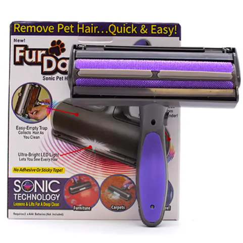 Электрическая щетка для удаления шерсти животных Fur Daddy Sonic Technology