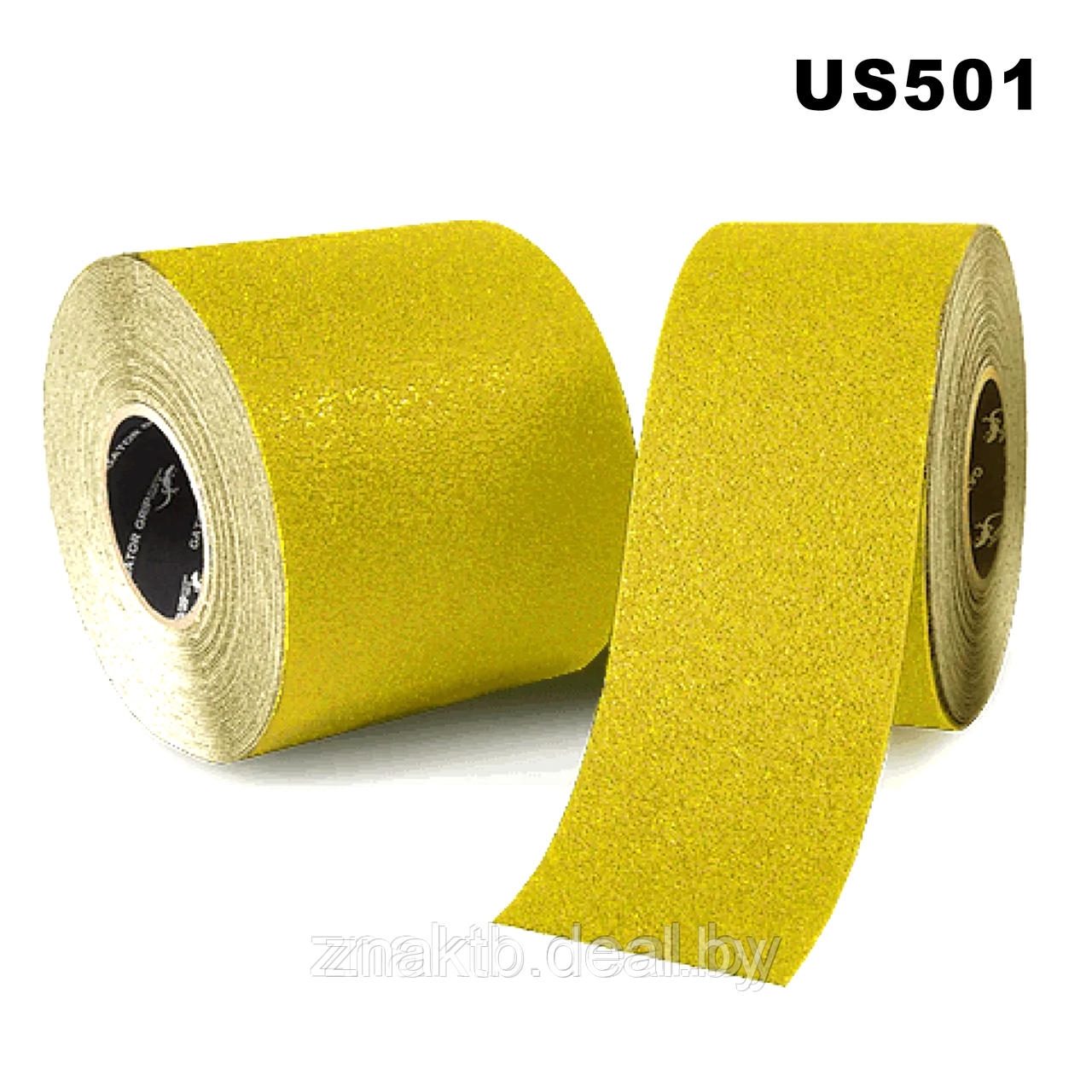 Лента противоскользящая US501 желтая 100 мм*18,3 м - фото 1 - id-p135956193