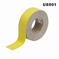 Лента противоскользящая US501 желтая 50 мм*18,3 м