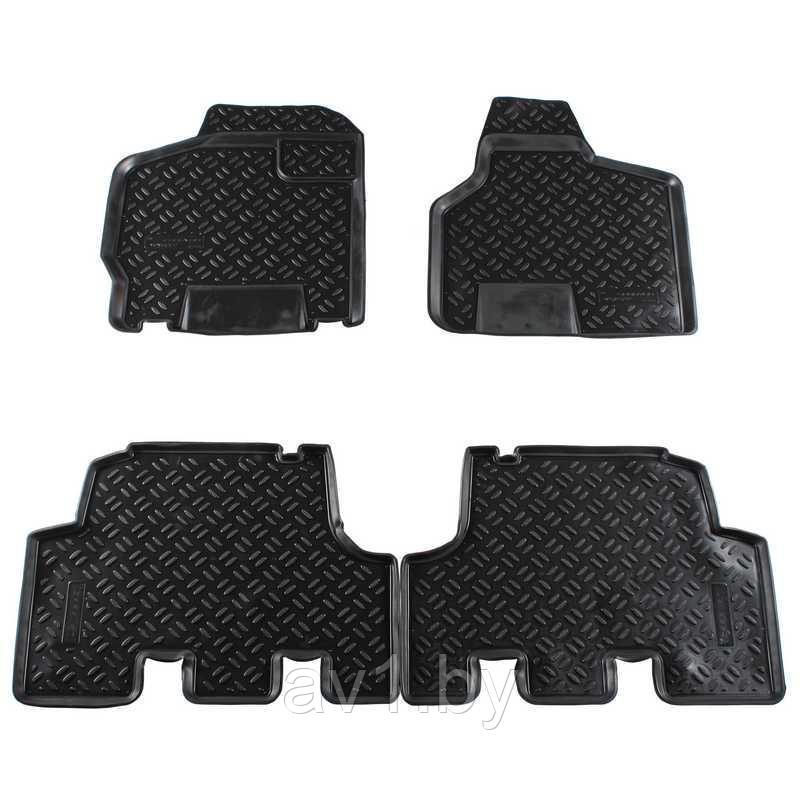Коврики   Dodge Caravan (2000-2007) [62901] (1+2-й ряд)