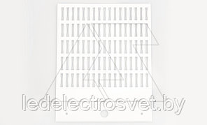 Маркировка проводника SerieFLAT MG-TPMF 42092B для держателя PMF, поле 4x15mm, PVC, белая (набор 80 элементов)